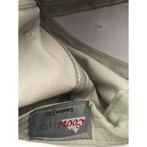 Coors Light Baseball Cap Hat Gray Silver Mountain Logo Adjustable USA Acme - Picture 5 of 6